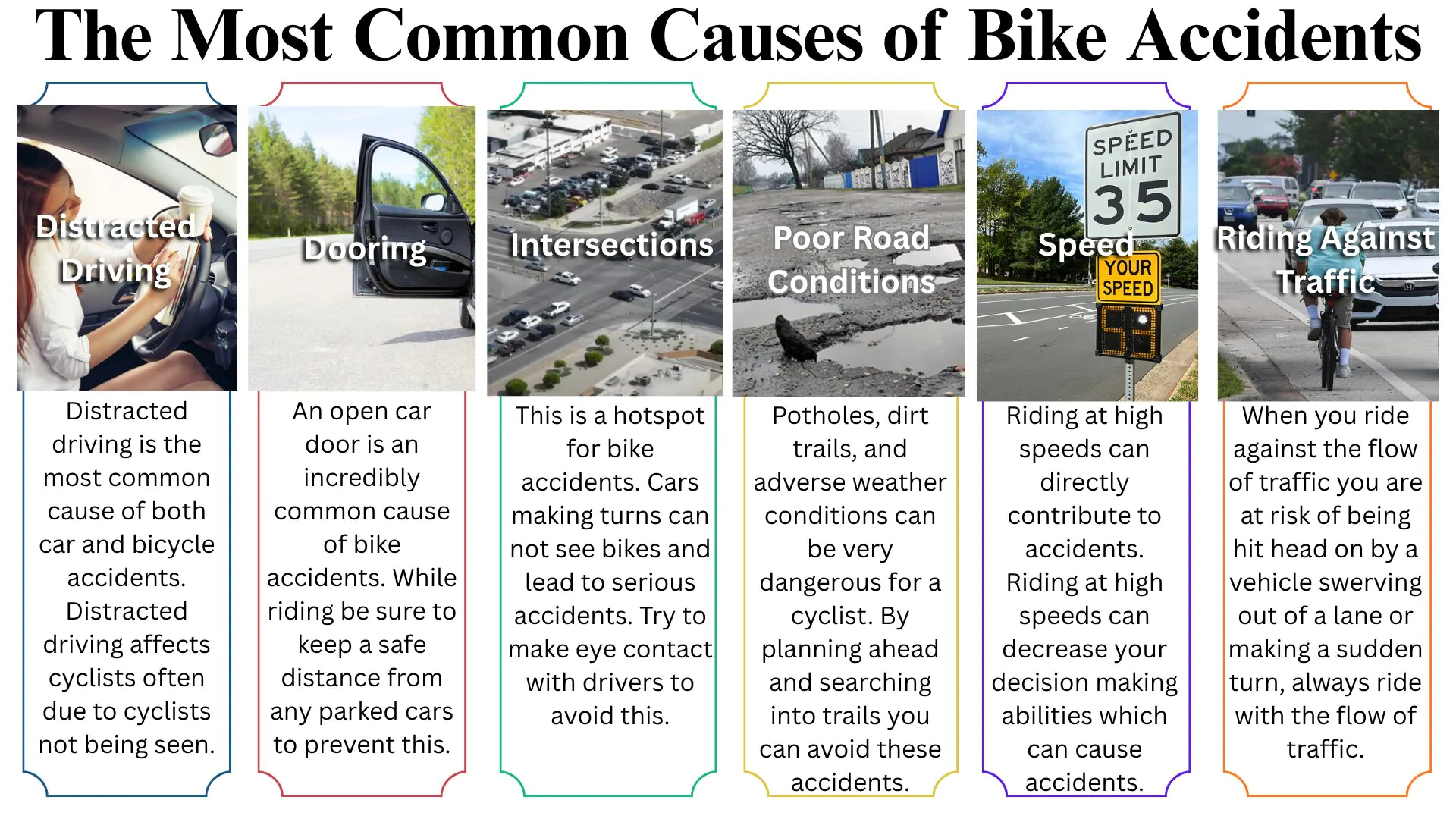 The Most Common Causes of Bike Accidents The Most Common Causes of Bike Accidents